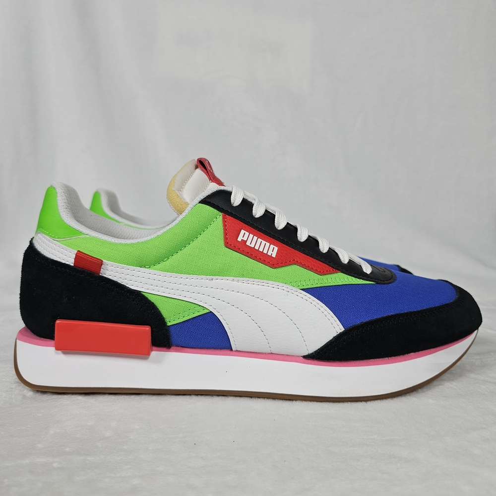Puma Future Rider Play On OG Dazzling Blue Green Men’s Size 11